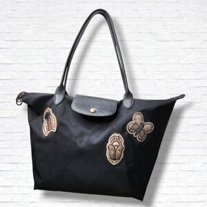 Longchamp Limited Edition Insect Series Le Pliage Shoulder Bag